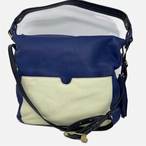 OrYany Color Block Pebbled Leather Purse